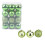 40mm Christmas Baubles Set – 24 Pcs Glitter Tree Ornaments 1