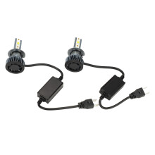 H7-LED-Scheinwerferlampe 20W 2-Lampen 12-24V 3-Farben
