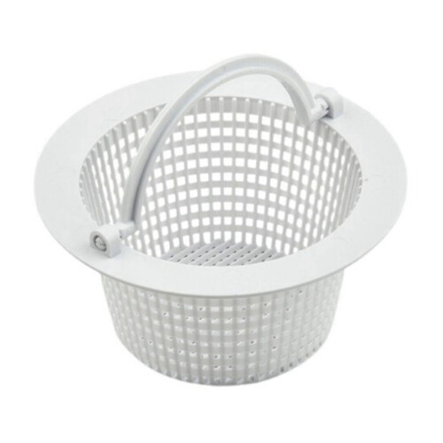 Wall-Mount Pool Skimmer Basket with PVC Handle