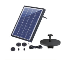 Pompa fontannowa solarna 5W z 6 dyszami