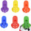 6-Pack Manual Soda Can Openers with Leak-Proof Lids 1