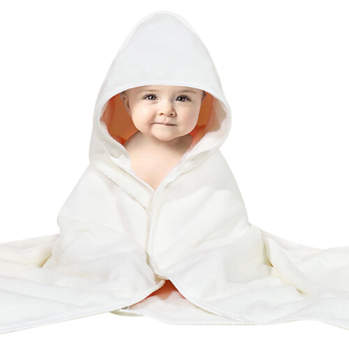 AOMPMSDX Tier-Polyester-Handtücher und Waschlappen weiß