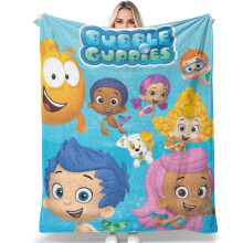 Couverture Bubble Guppies 127 x 102 cm, ultra douce