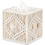 Macrame Tissue Box Cover – Square Boho Holder, 5.5 in 1