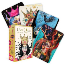 I Am Queen Oracle by Outi Harma Paperback Book