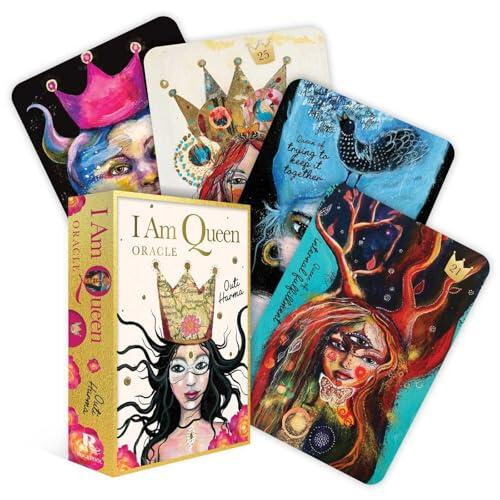 I Am Queen Oracle by Outi Harma Paperback Book
