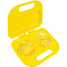 Microwave Egg Poacher Yellow 2-Egg BPA-Free