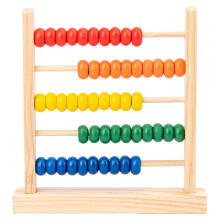 Miniature Abacus Beige 5 Rows for Teaching Place Value
