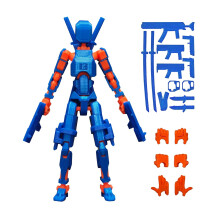 T13Titan13Actionfigurset – Ledad robotleksak,
