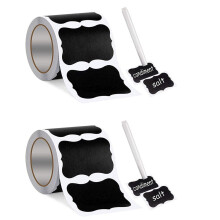 Wavy Chalkboard Labels Erasable Rectangle Blackboard