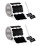 Wavy Chalkboard Labels Erasable Rectangle Blackboard 1