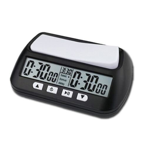 Digital Chess Clock with Bonus and Delay Modes