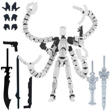 Accessori per action figure T13 preassemblati multiarticolati