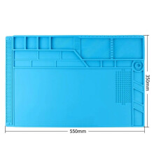 Alfombrilla de reparación de soldadura magnética de silicona Mosiee (1 pieza)