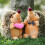 Peluche de erizo de San Valentín – Peluche suave para 1