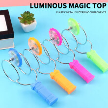 Jucărie retro cu roți giroscopice luminoase pentru copii, 1 bucată