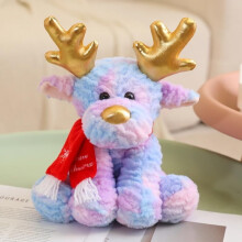 Weihnachtselch-Plüschtier, braun, 30 cm