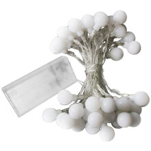 Csillagos LED-es fényfüzér, 10 darabos