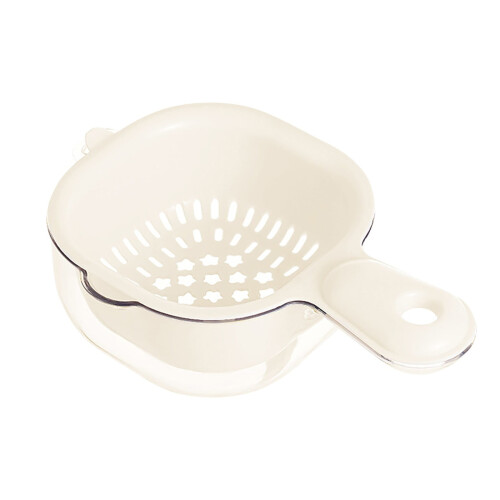 Πλαστικό σουρωτήρι φρούτων με λαβή, 20x13x5cm