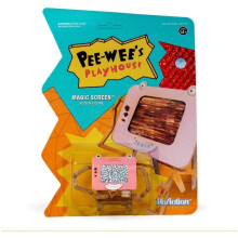 Pee-wees Playhouse Magische Scherm Reactiefiguur Verzamelobject Retro Super7