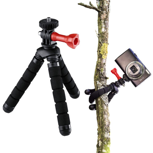 Hama Mini-Stativ Flex 2in1 14cm für Kamera und GoPro