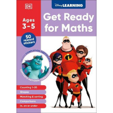 Disney Learning Get Ready for Maths Ages 35 by DK Paperback Book