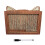 Boîte de rangement de bureau en bois avec comptoir 1