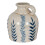 Blue Flora Amphora Jug Vase 1