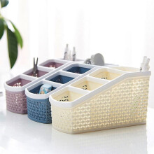 Desktop Organizer with 4 Compartments and Pencil Holder