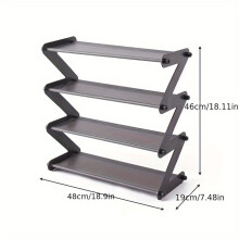 Z-Shape Multi-Use Rack for Dorm Hotel 1pc