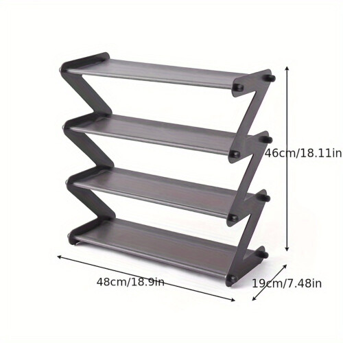 Z-Shape Multi-Use Rack for Dorm Hotel 1pc