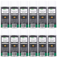 12x Ofenlack Spray Schwarz Matt