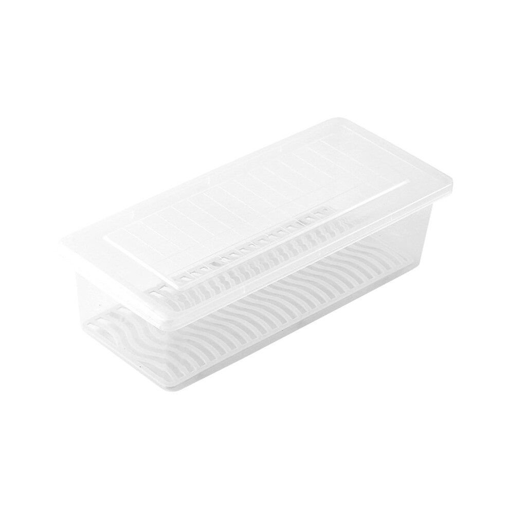 Rectangular Food Storage Box with Lid â Stackable &