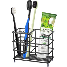 304 Stainless Steel Toothbrush Holder with Toothpaste Slot