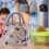 Jacenvly isolierte Lunchtasche/Bento-Kühltasche, 1 Stück 1