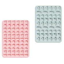 Siliconen fondantvorm voor chocolade en snoep, 2 stuks