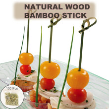 Brochettes de barbecue Viflosae noires jetables, paquet de 50