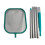 Pool Skimmer Net with 105cm Pole, Green 1