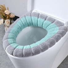 Washable Knitted Toilet Seat Cover Thickened Winter
