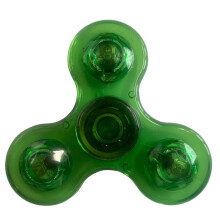Luminous LED Fidget Spinner – Transparent