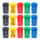Mini Recycle Bin Plastic Educational Tool 15 pcs 1