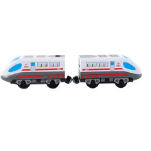 Motorized Rail Train with Remote Control and Magnetic