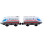 Motorized Rail Train with Remote Control and Magnetic 1