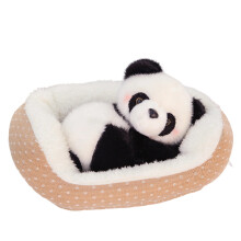 Brinquedo de pelúcia com cama para animais de estimação de 7,8 polegadas