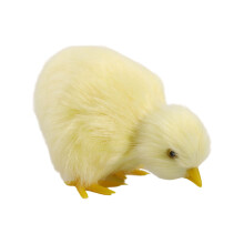 Peluche a forma di pollo dei cartoni animati, decorazione pasquale, giocattolo imbottito, 1 pezzo