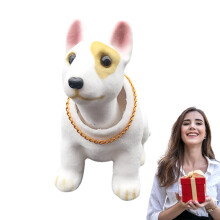 Resin Bobblehead Dog Dashboard Ornament