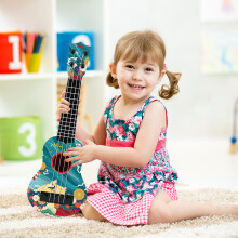 Mini ukelele de 4 cuerdas para niños – Juguete musical educativo