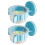 Gamelles pour oiseaux en PET avec clips (2 pièces) 1