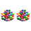 Glass Marbles 14mm Solid 60 Pieces 1