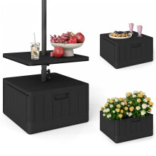Base para Sombrilla Negro 53 x 53 x 45 cm